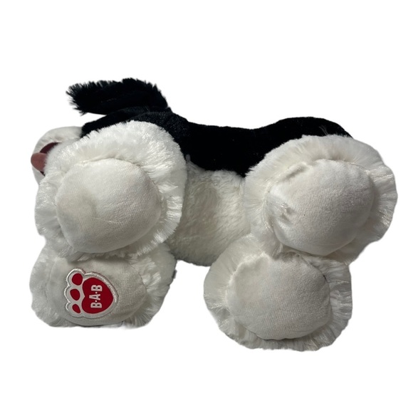 Build a Bear Border Collie Dog Stuffed Animal Plush BAB Black White Promise Pets - Picture 9 of 13